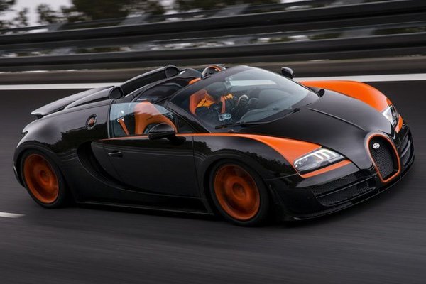 BUGATTI VEYRON GRAND SPORT VITESSE É O CONVERSÍVEL MAIS RÁPIDO DO MUNDO