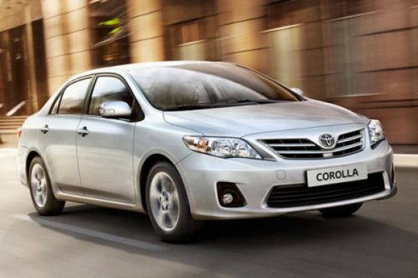Toyota diz que o mais vendido de 2012 é o Corolla