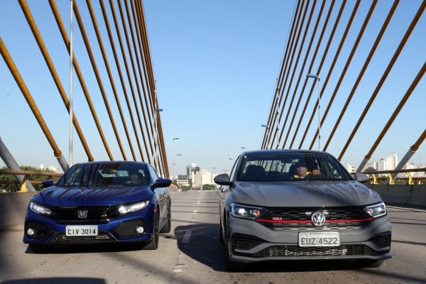Hairton Ponciano: 12.06.2019 - 6:00 Jetta GLI e Civic Si partem para a briga