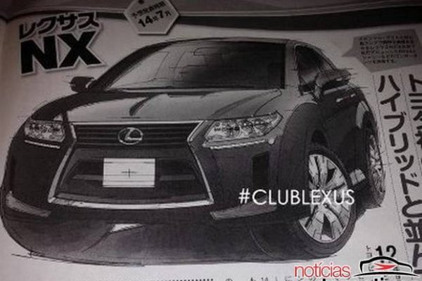 LEXUS NX PODE SER O PRIMEIRO CROSSOVER COMPACTO DA MARCA