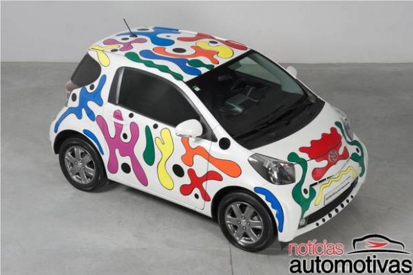 TOYOTA IQ URBAN ART TEM APENAS CINCO EXEMPLARES