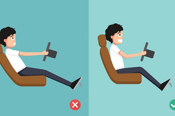 SAIBA A POSTURA CORRETA PARA DIRIGIR