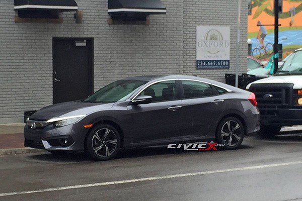 NOVO HONDA CIVIC É FLAGRADO SEM DISFARCES NOS ESTADOS UNIDOS