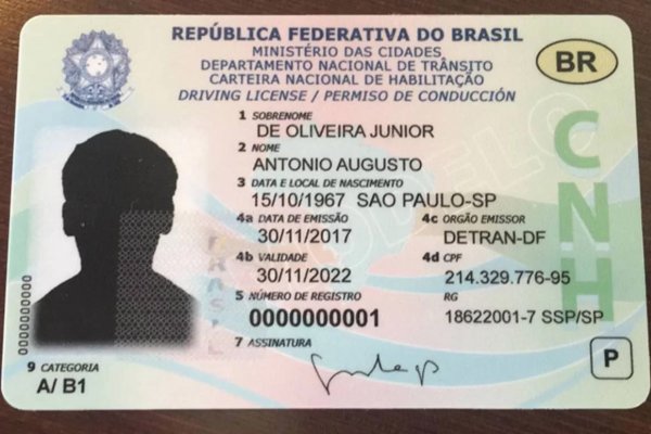 Nova CNH será obrigatória só em 2022
