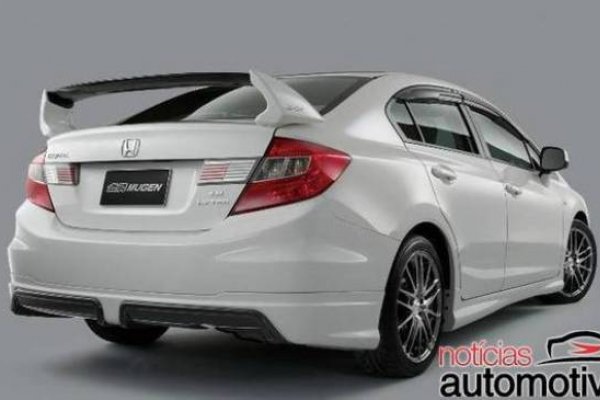 HONDA CIVIC GANHA NOVO KIT ESPORTIVO DA MUGEN