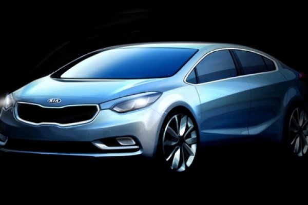 Kia divulga imagens do Cerato com novo visual