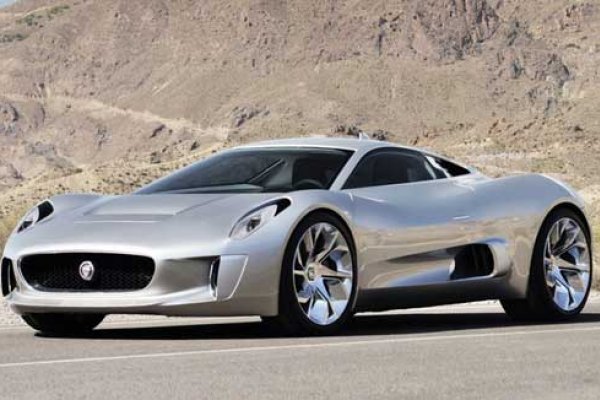 Jaguar revela detalhes do C-X75