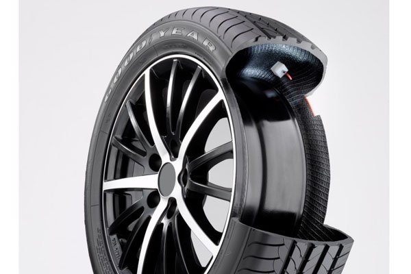 Goodyear mostra pneu que se enche sozinho