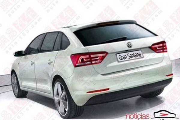 VOLKSWAGEN GRAN SANTANA PODE SER OPÇÃO HATCH DO MODELO CHINÊS