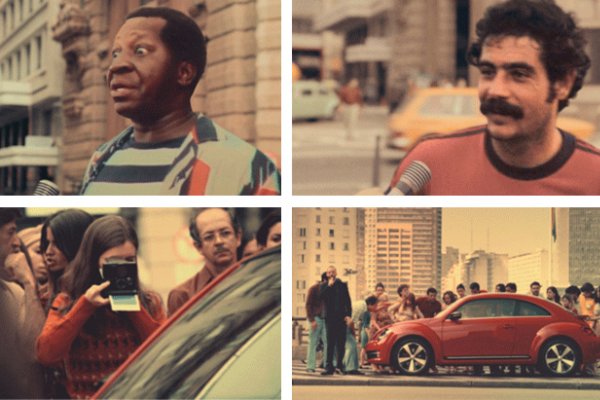 VOLKSWAGEN LANÇA CAMPANHA DO NOVO FUSCA EM VIAGEM AO PASSADO