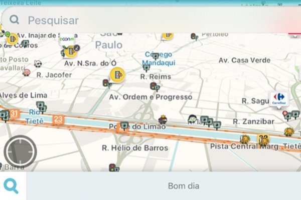 USUÁRIO DO WAZE PODERÁ INFORMAR SOBRE SEMÁFORO QUEBRADO EM SP