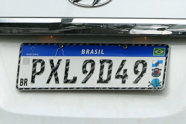 Placa Mercosul será obrigatória a partir de 31 de janeiro