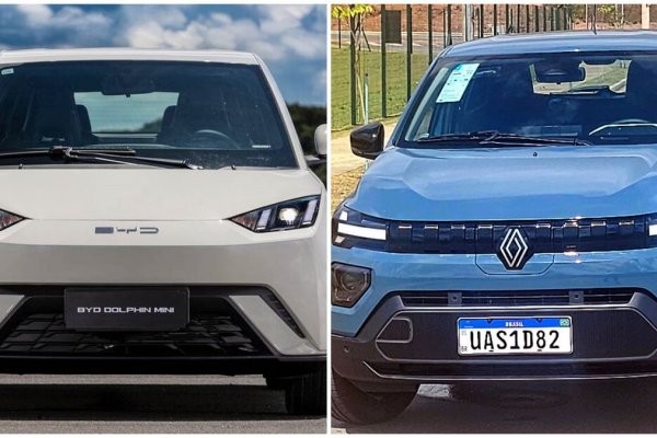 3 vantagens do Renault Kwid E-Tech contra o BYD Dolphin Mini