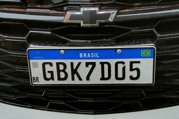 Placa Mercosul: proposta prevê volta dos nomes das cidades