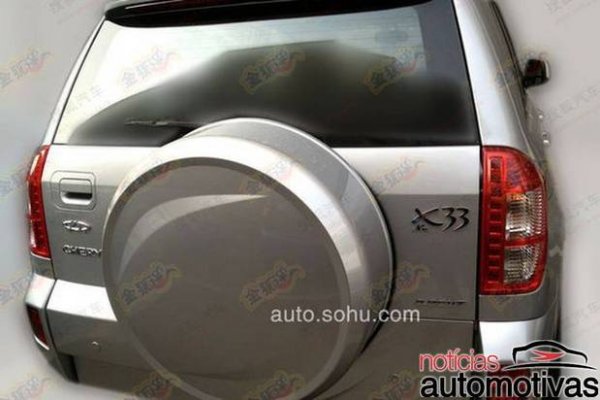 CHERY TIGGO NEW X33 É FLAGRADO COM MOTOR 2.0 E CÂMBIO CVT