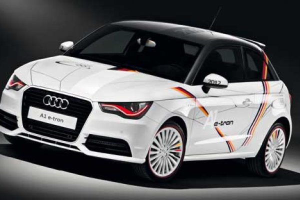 Audi mostra A1 personalizado para as Olimpíadas