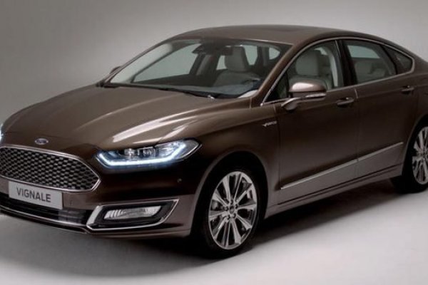 FORD REVELA VERSÃO DE PRODUÇÃO DO VIGNALE MONDEO