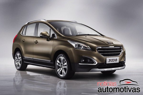 Peugeot 3008 reestilizado aparece em primeiras imagens oficiais