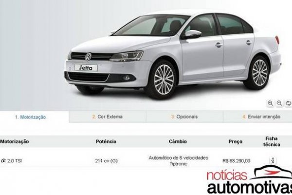 VOLKSWAGEN JETTA TSI JÁ APARECE NO BRASIL COM 211 CV