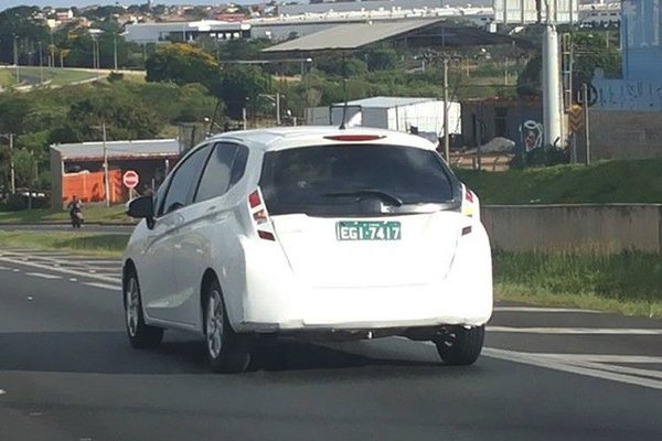 NOVO HONDA FIT É FLAGRADO NO INTERIOR DE SÃO PAULO