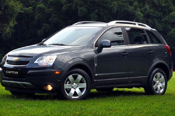 Chevrolet Captiva ganha mais itens de série