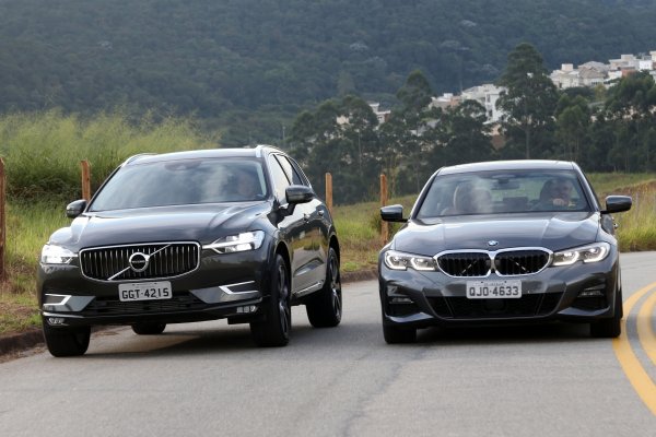 Novo Série 3 encara XC60 em duelo entre sedã e SUV