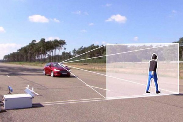 SISTEMA DE SEGURANÇA DA FORD AVISA SOBRE A PROXIMIDADE DE PEDESTRES