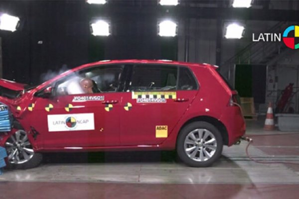 GOLF E COROLLA GANHAM CINCO ESTRELAS EM CRASH-TEST
