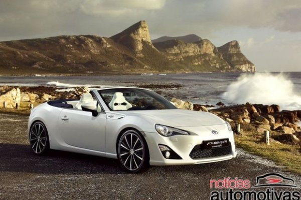 TOYOTA DIVULGA IMAGENS DO NOVO CONCEITO GT 86 OPEN