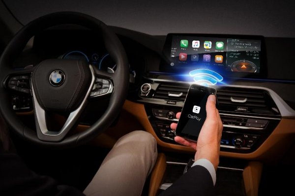 BMW VAI ESTREAR CARPLAY E ANDROIDAUTO SEM FIO