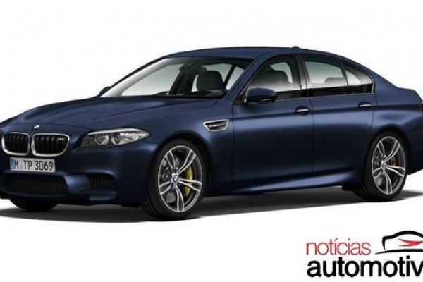 NOVO BMW M5 APARECE EM PRIMEIRAS IMAGENS