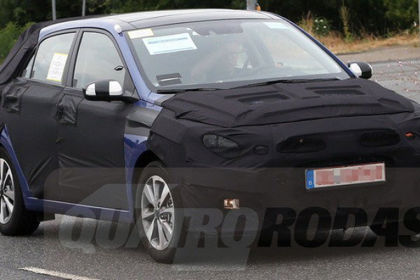 HYUNDAI TESTA NOVO I20 NA EUROPA