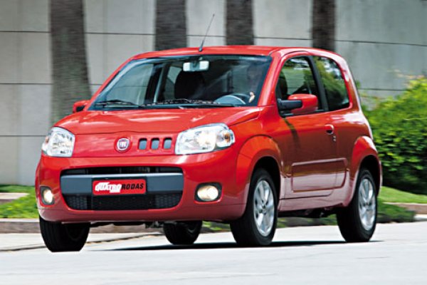 Uno supera Gol e é o modelo mais vendido no primeiro trimestre Uno supera Gol e é o modelo mais vendido no primeiro trimestre