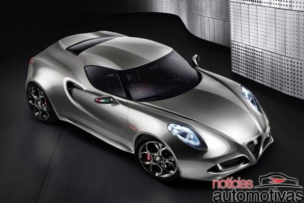Alfa Romeo 4C deve ter motor 1.75 Turbo com 240 cv e 270 cv