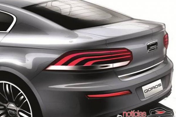Qoros GQ3 tem imagens reveladas através de teaser