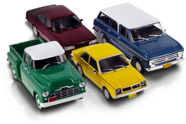 CHEVETTE, MONZA, DIPLOMATA E CIA VOLTAM A SER VENDIDOS! EM MINIATURAS…