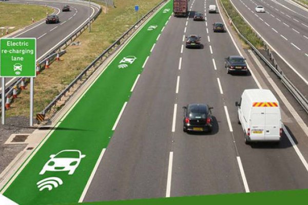 FAIXAS DE ROLAMENTO ESPECIAIS RECARREGARÃO BATERIAS DE CARROS ELÉTRICOS GOVERNO BRITÂNICO INVESTIRÁ O EQUIVALENTE A R$ 2,7 BILHÕES