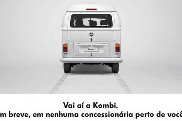 KOMBI GANHA ANÚNCIO DE ''DESLANÇAMENTO''