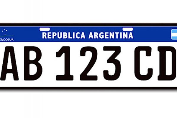 MERCOSUL APRESENTA FORMATO DAS NOVAS PLACAS AUTOMOTIVAS