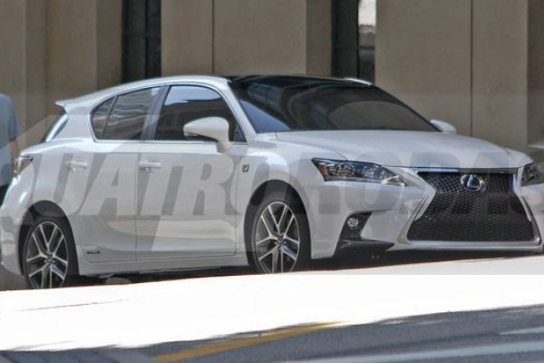 NOVO LEXUS CT F-SPORT É FLAGRADO