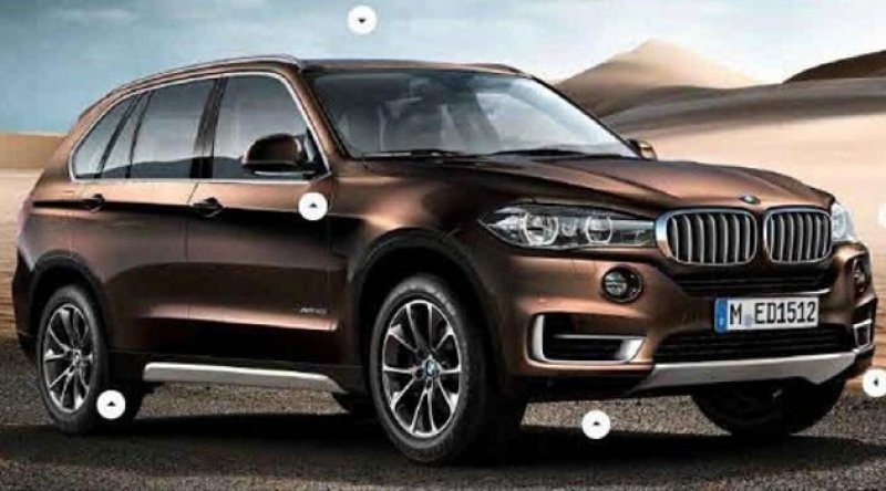 Imagens da nova BMW X5 vazam na internet