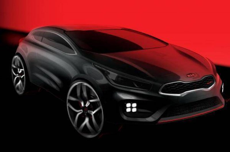 Kia solta teaser do Pro Cee'd GT