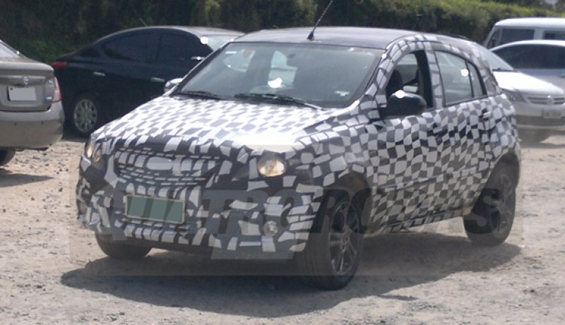 NOVO AGILE É FLAGRADO EM TESTES