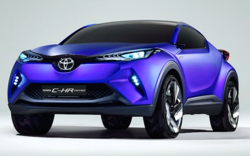 TOYOTA C-HR CONCEPT ANTECIPA CROSSOVER PARA BRIGAR COM ECOSPORT E CIA