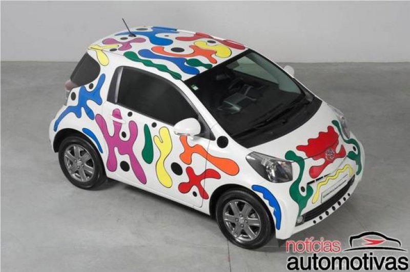 TOYOTA IQ URBAN ART TEM APENAS CINCO EXEMPLARES