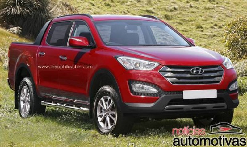 PICAPE MÉDIA DA HYUNDAI GANHA PROJEÇÃO VIRTUAL