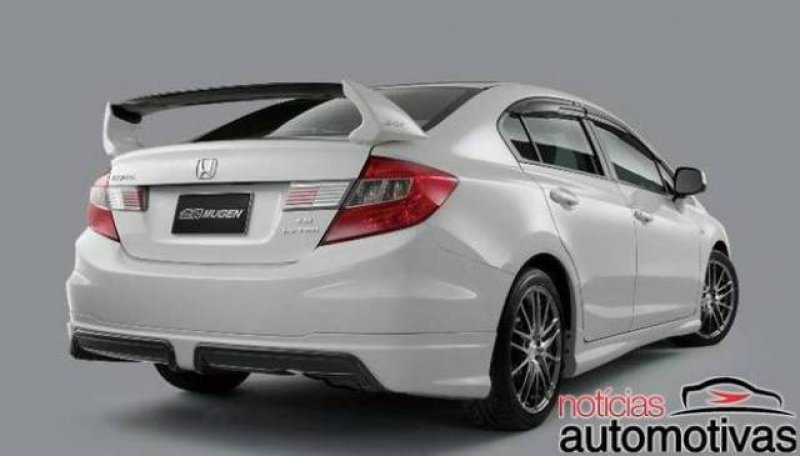 HONDA CIVIC GANHA NOVO KIT ESPORTIVO DA MUGEN