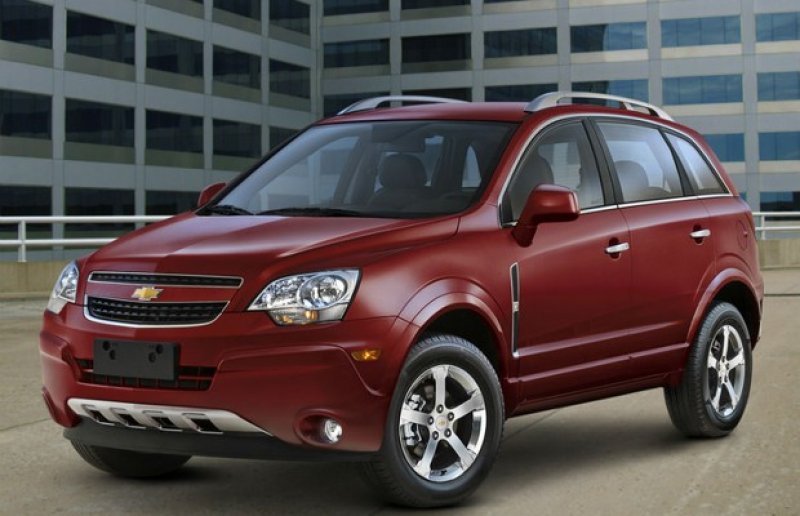 CHEVROLET CAPTIVA ESTREIA LINHA 2013 COM POUCAS MUDANÇAS
