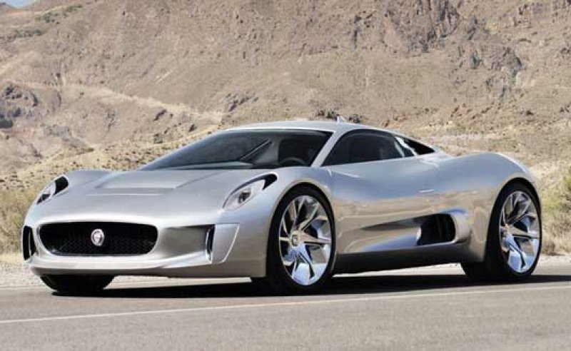 Jaguar revela detalhes do C-X75