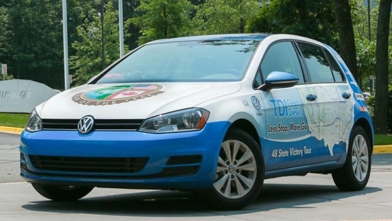 EUA: VW GOLF TDI QUEBRA RECORDE DE EFICIÊNCIA